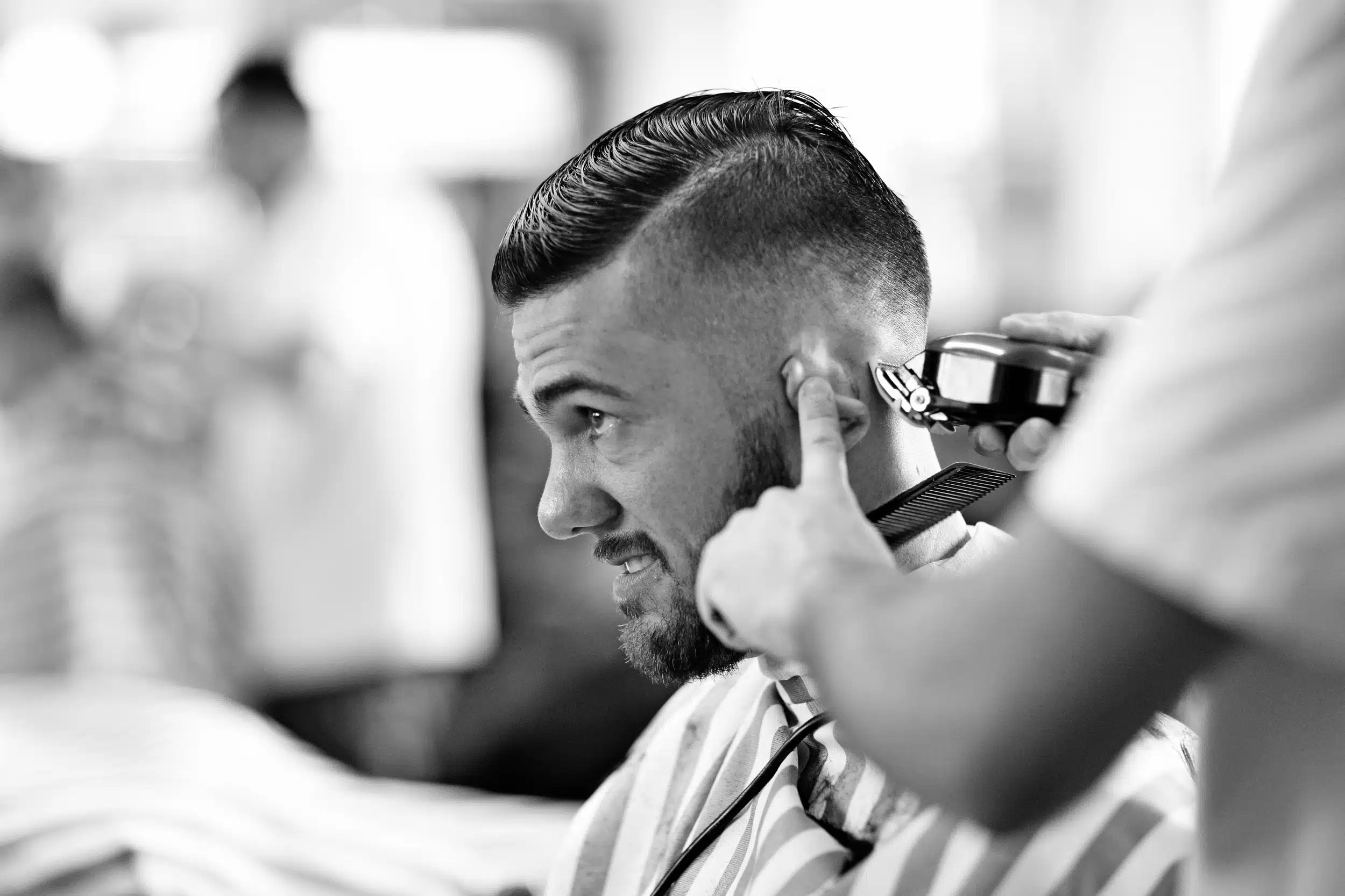 coupe dégradé homme