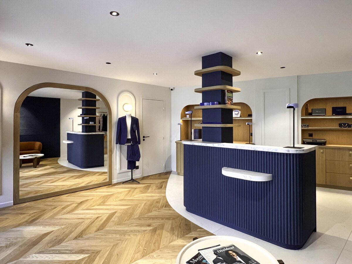 Boutique Auguste Tailleur du passage Darcy