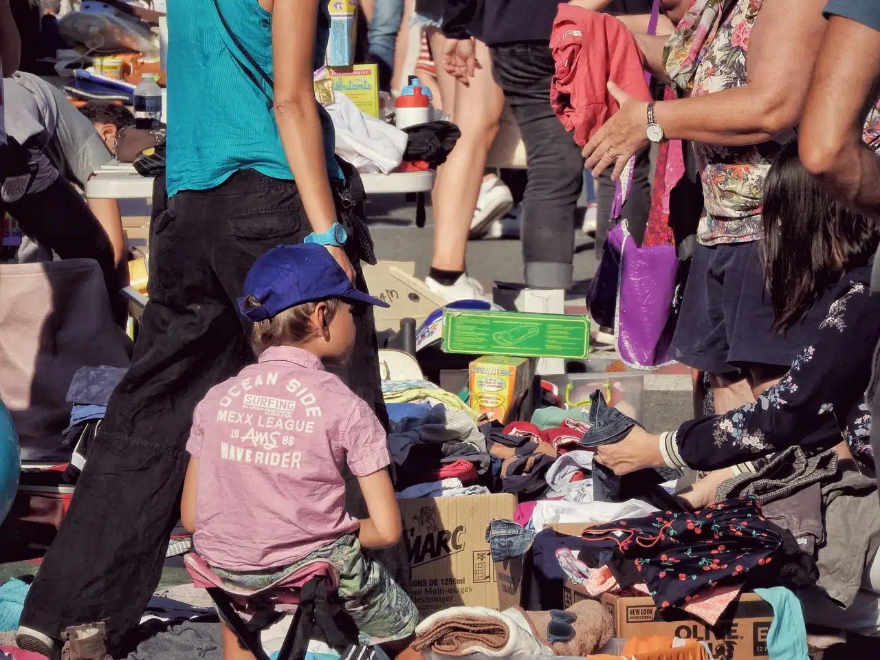 marché aux puces de la Porte de Montreuil