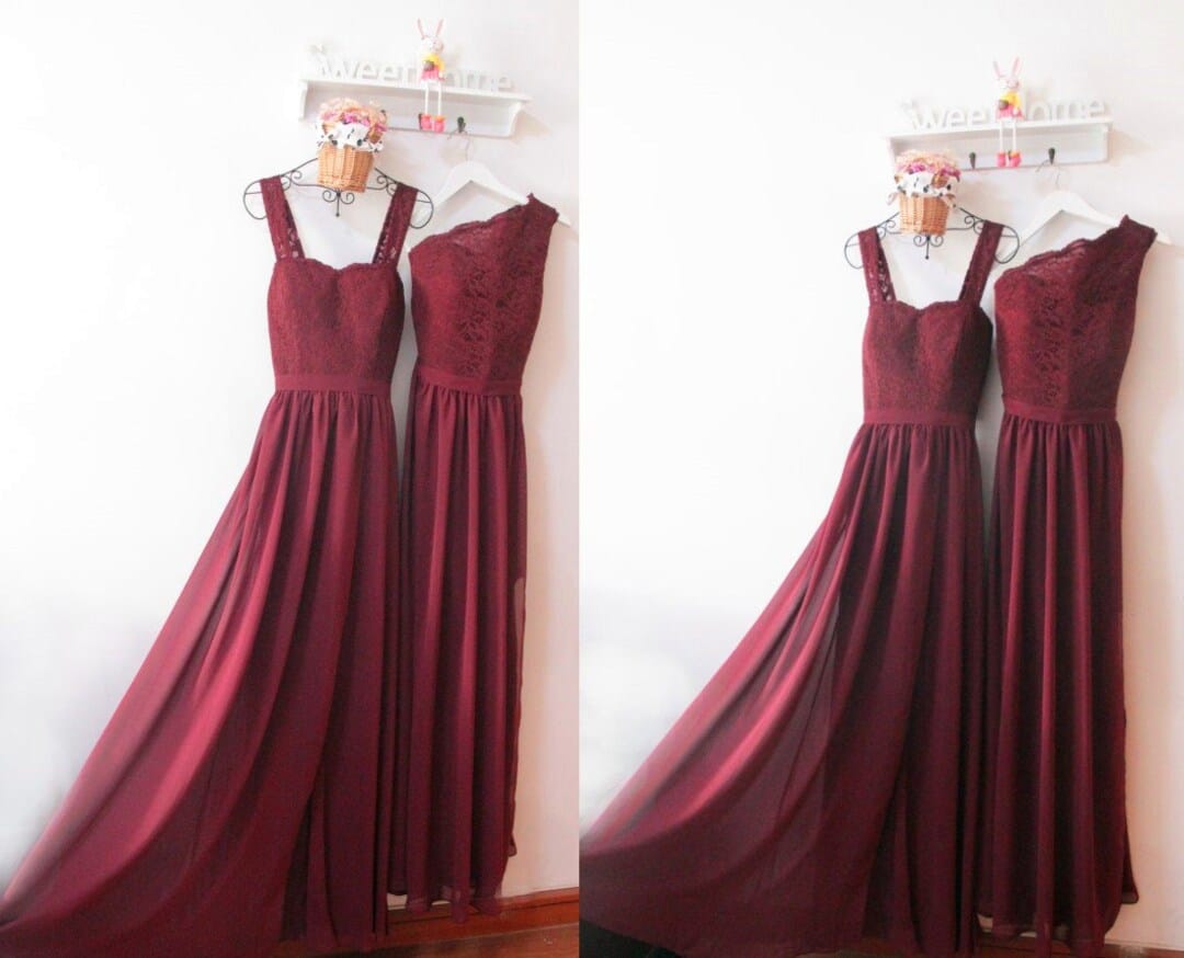 robe bordeaux