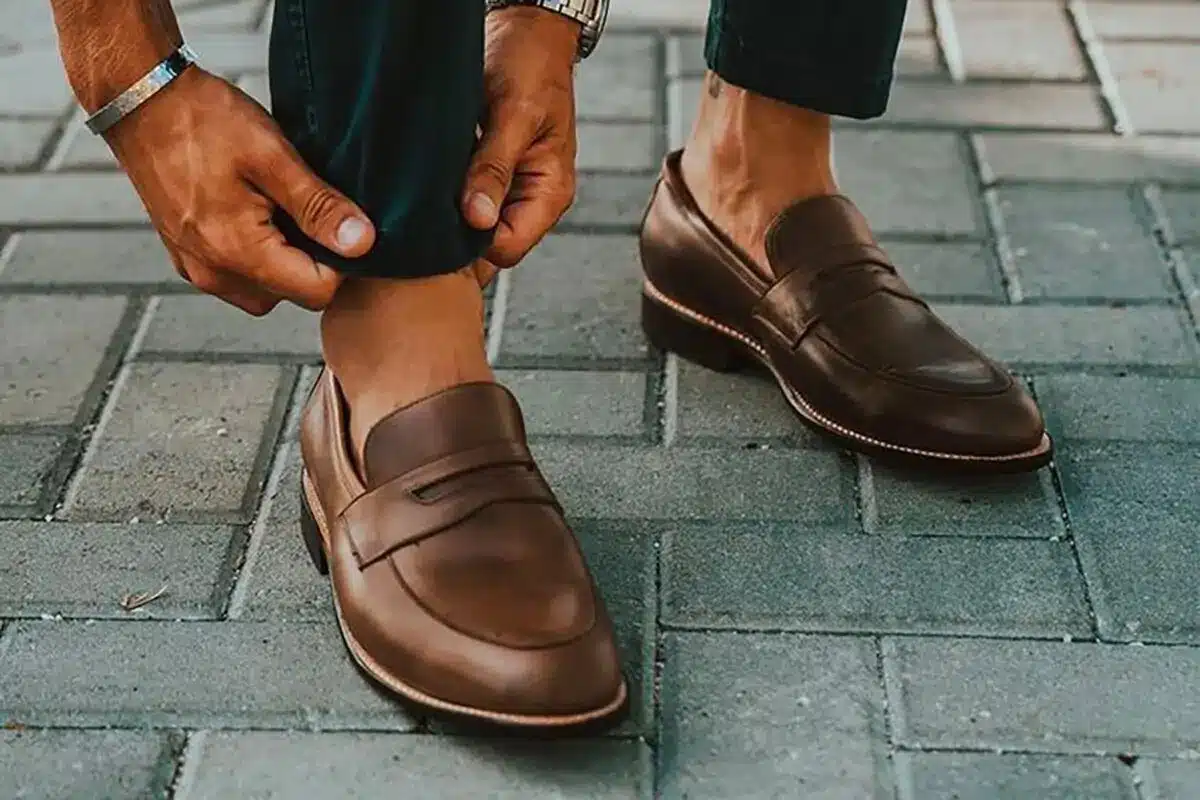 mocassins homme